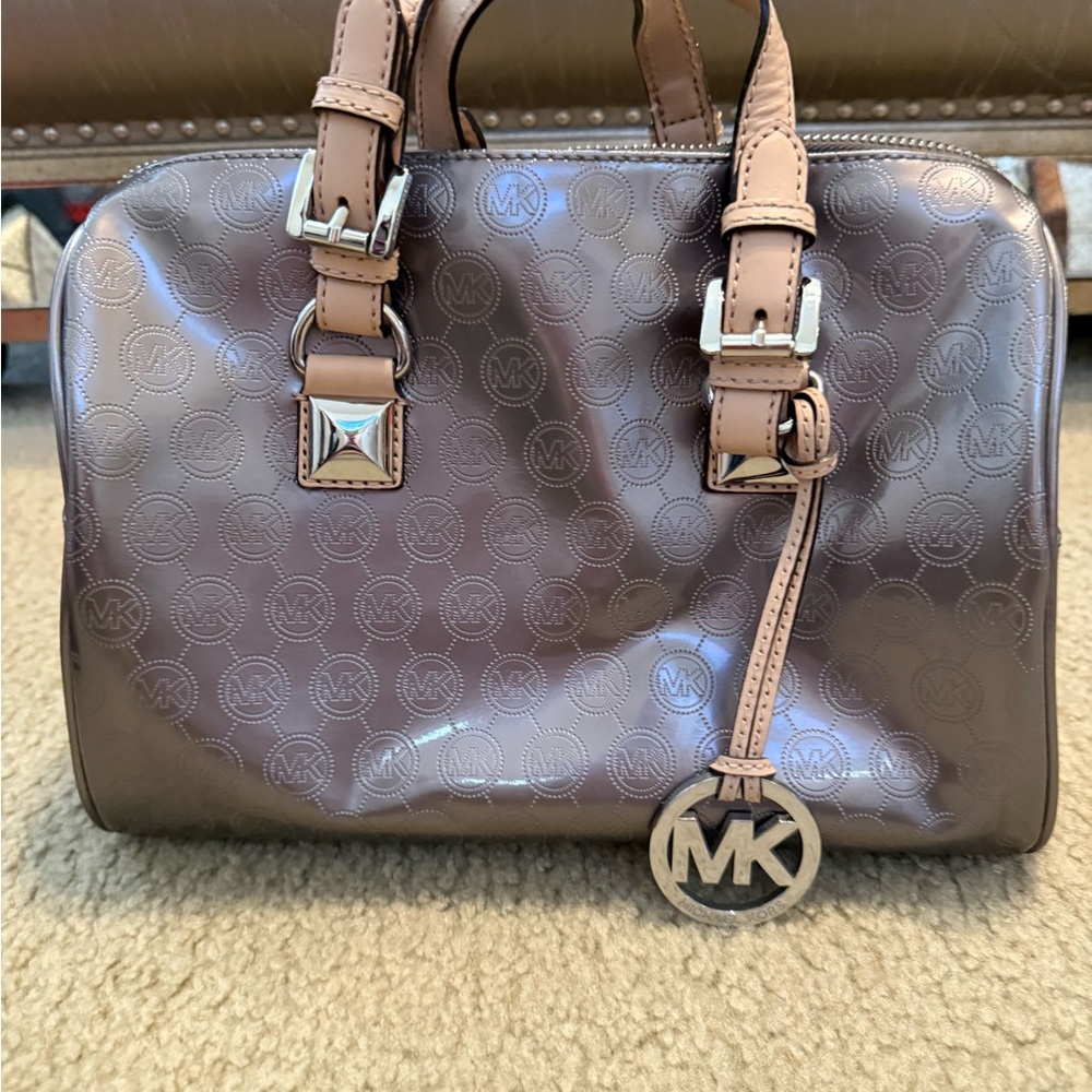 Michael Kors Glossy Satchel